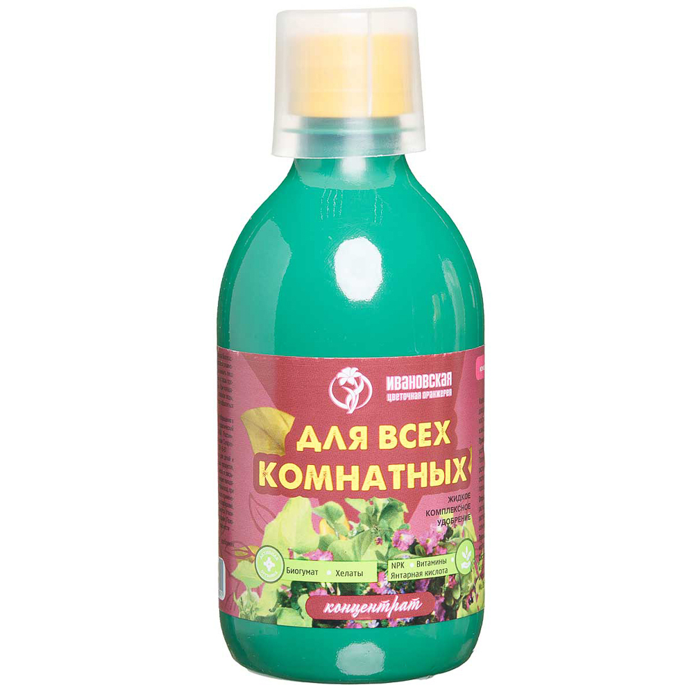 Удобрение для комнатных растений универсальное 0,35л концентрат - #1
