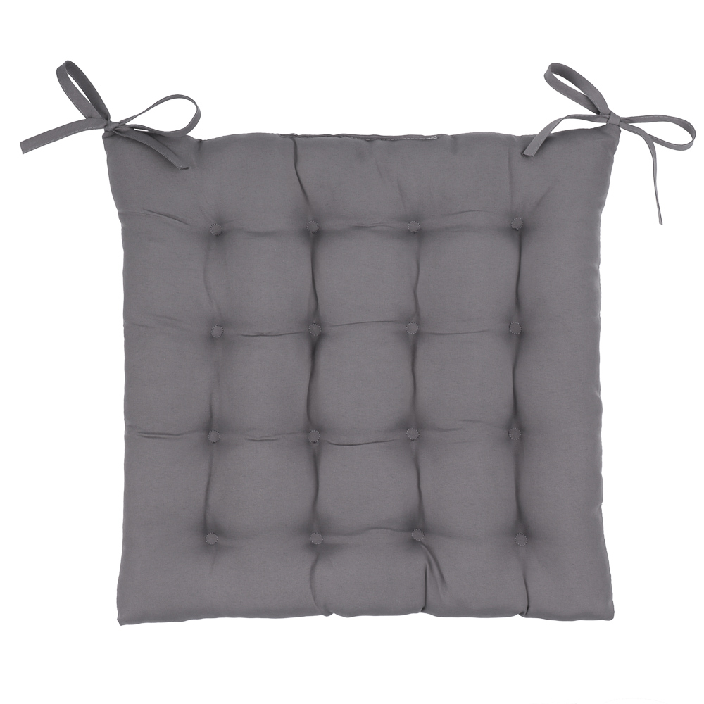 PROVANCE Виста Подушка на стул, полиэстер, 38x38см, серый - #1