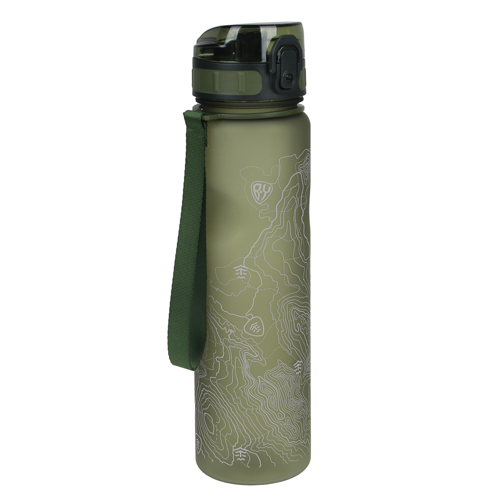 BY Бутылка спортивная для воды с поильником 29x7,5см, 1000мл, PC, 4 дизайна - #3