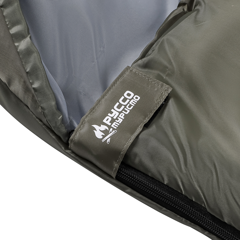 Спальник с капюшоном Экстрим тм РУССО ТУРИСТО, 210х75см, полиэстер 170T, 1300гр., 350г/м2, -10С - #9