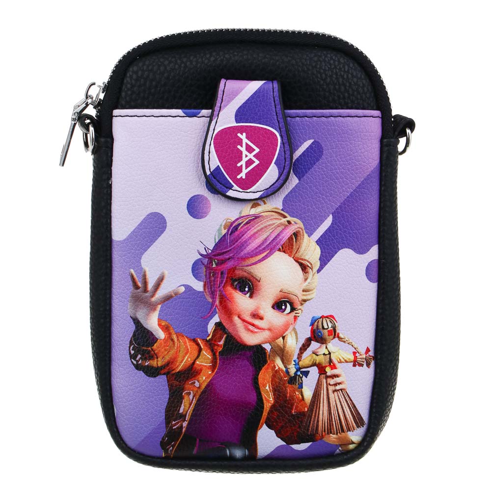 BY Русские Супергерои Сумка подростковая на длинном ремне, ПУ, 18х12х2,5см, 4 дизайна,РСГ25-04 - #2