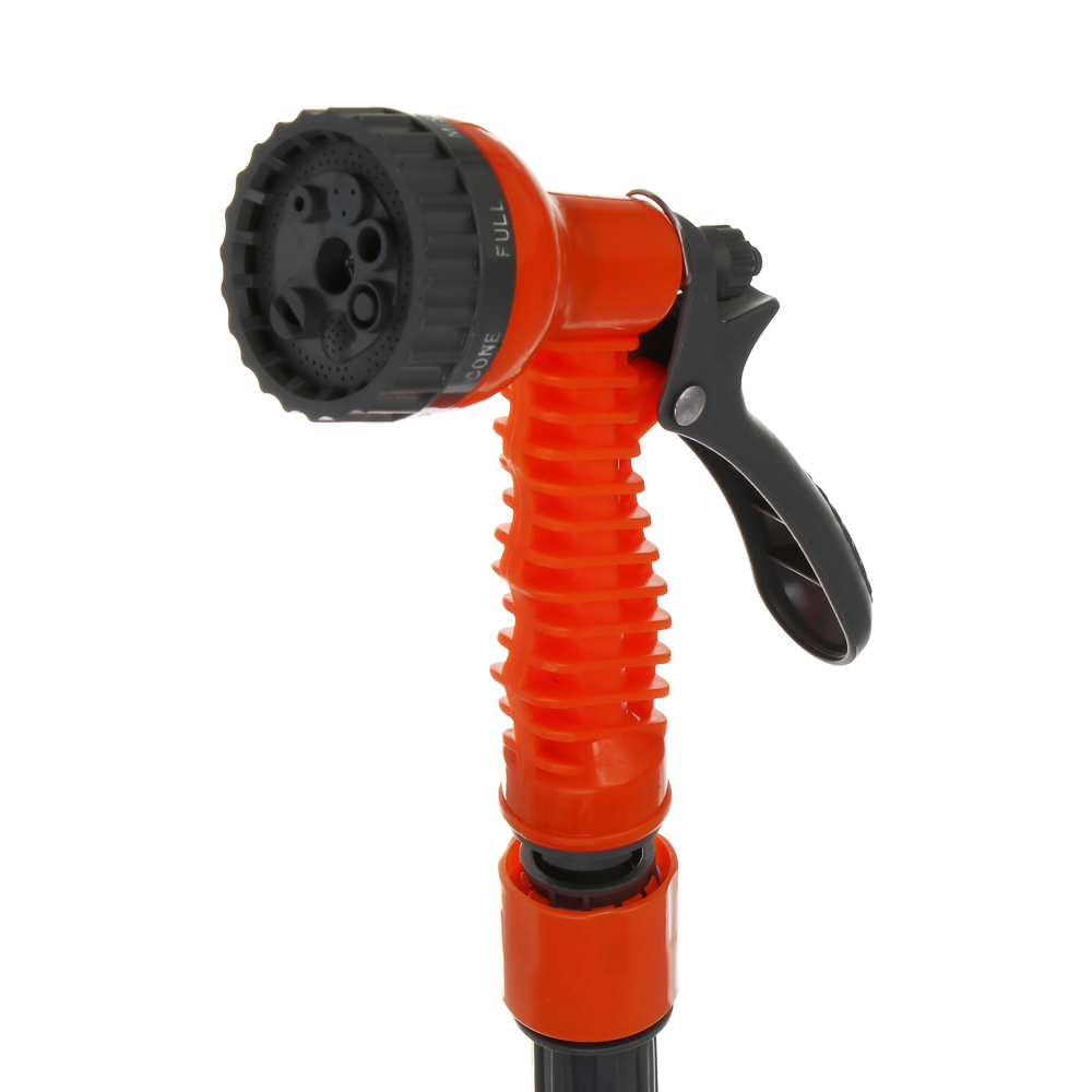 INBLOOM Шланг для полива растягивающийся, 15м, 7 реж., коннект., ТПЭ, полиэстер, пластик - #3