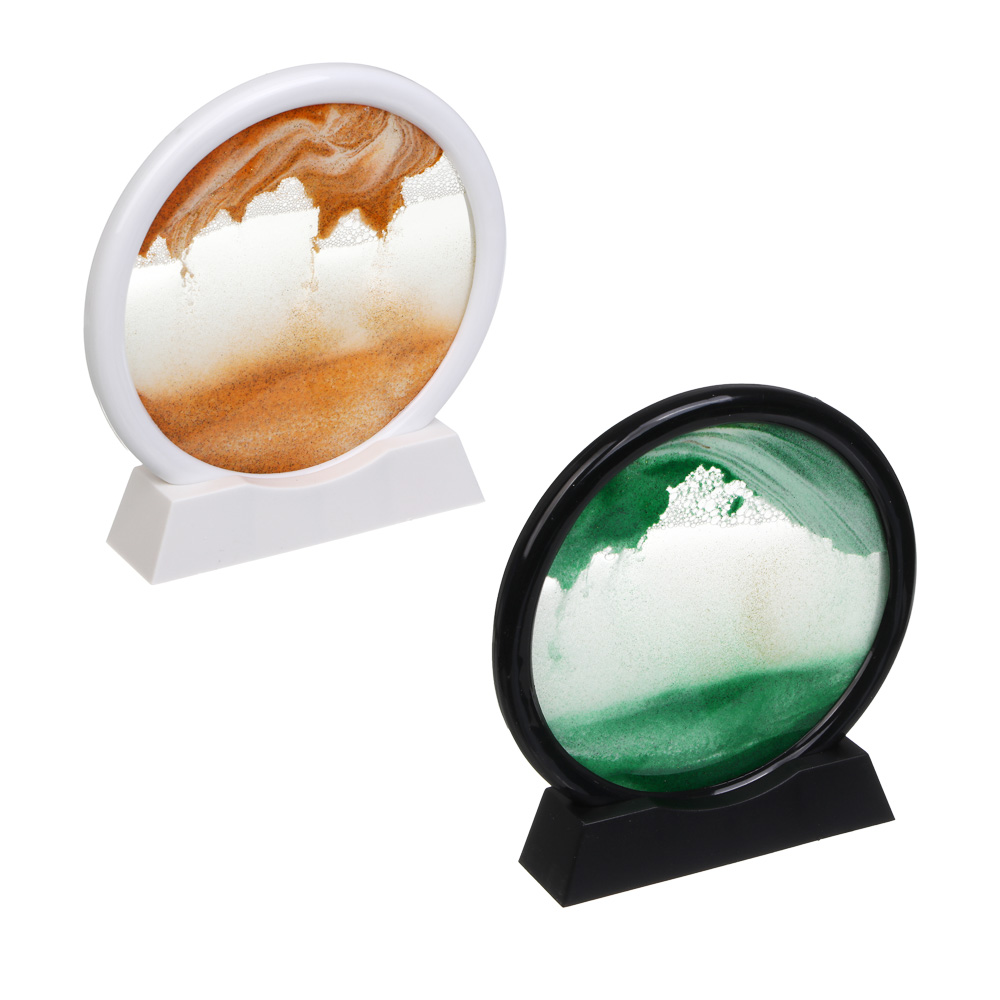 Картина 3d тм LADECOR "Зыбучий песок", высота 16 см, пластик, стекло, песок, 2 вида - #1