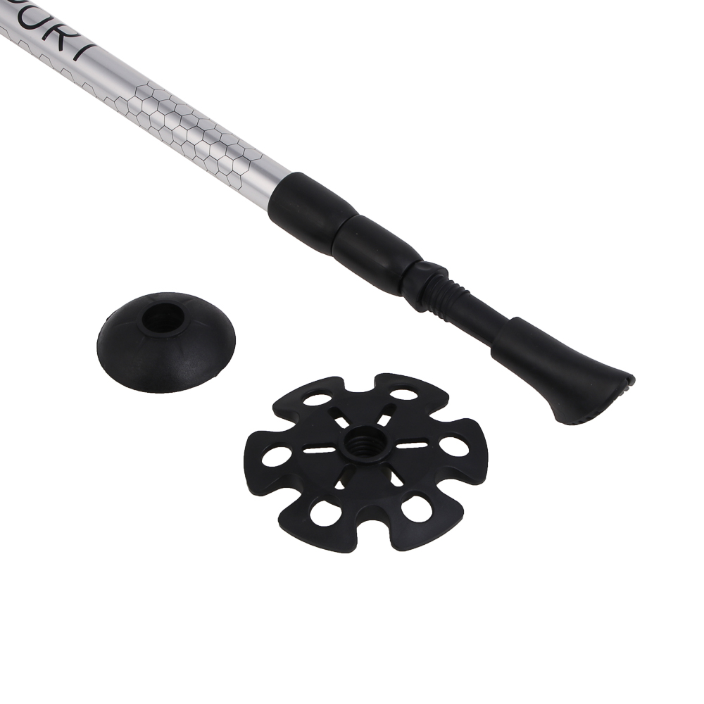 Набор палок для скандинавской ходьбы тм BY SPORT, 2шт, телескопические 65-135см, алюм 6061, пробка - #2