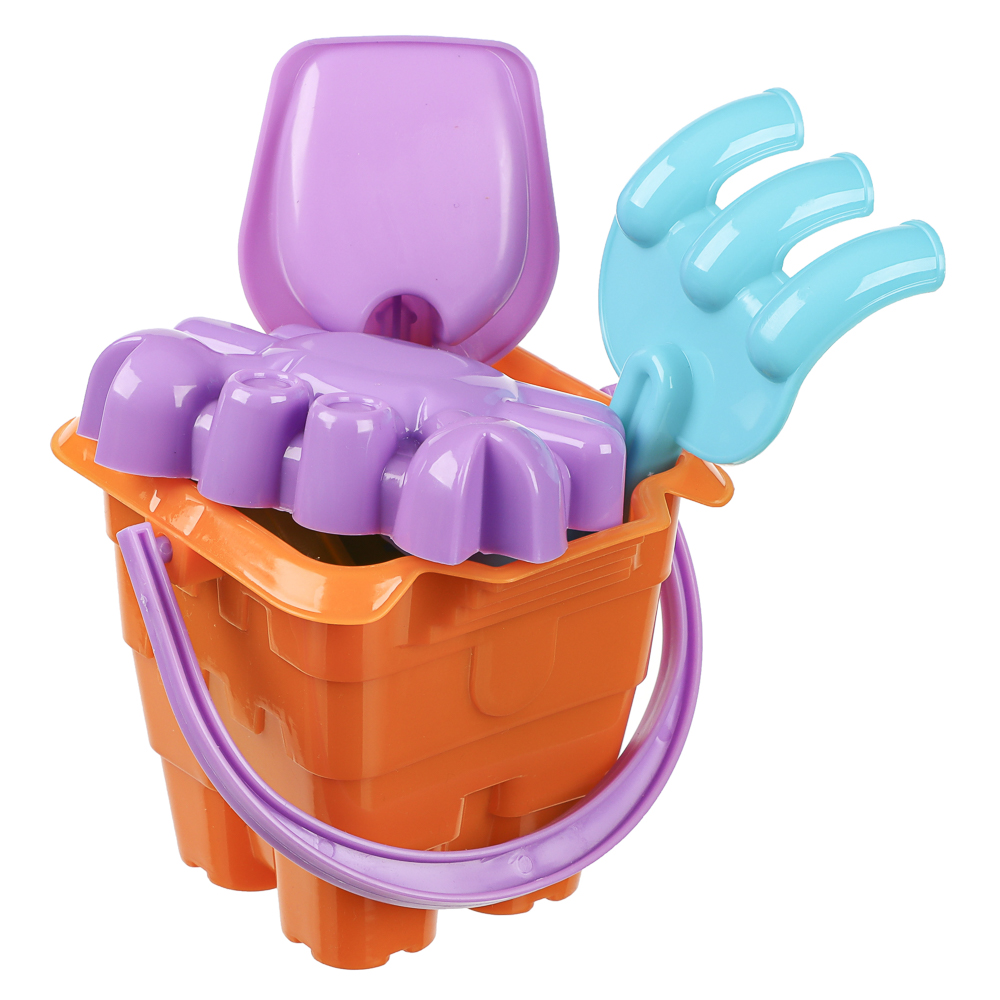 Набор для игры в песке, 6 предметов, ИГРОЛЕНД, для детей 3+ - #13