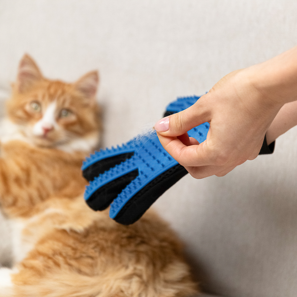 VETTA Перчатка-щетка для домашних животных, нейлон, ТПР, 23х16,5 см - #17