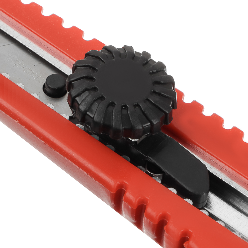 ЕРМАК Нож универсальный 18мм, метал.направ., Twist lock, пластик, блистер - #3