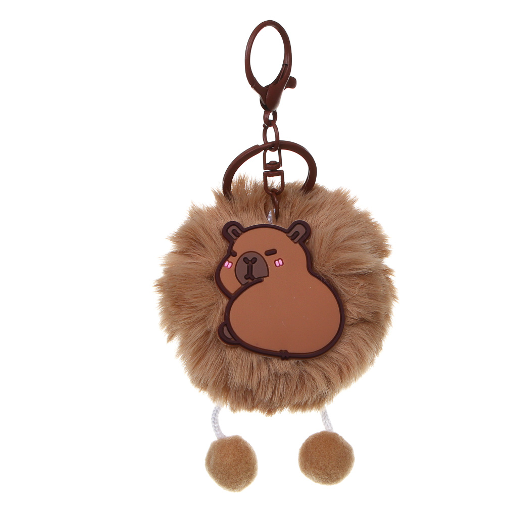 ИГРОЛЕНД Подвеска мягкая "Пушистик" с капибарой, до 10 см, п - #3