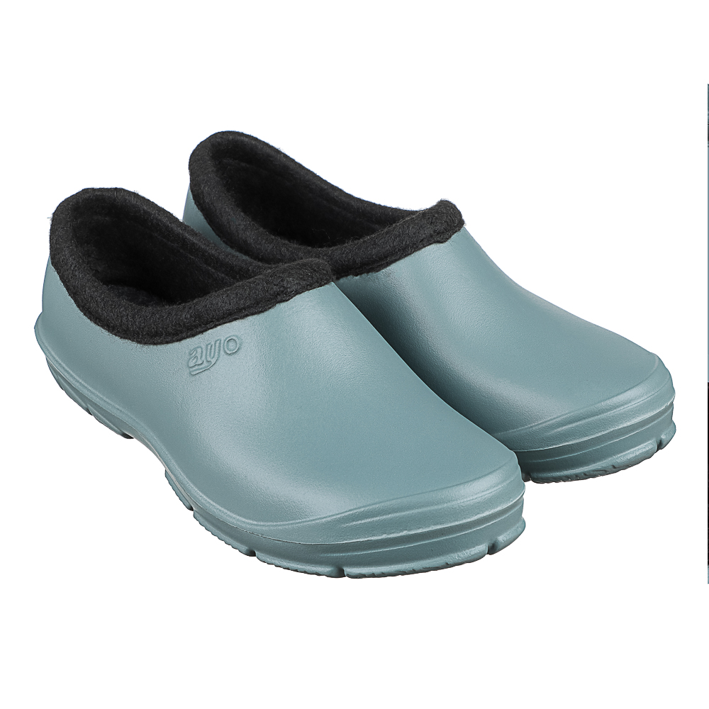 Галоши утепленные мужские AYO, серый/черный, размер 40-45, материал галоши ЭВА, утеплитель ворсин - #8