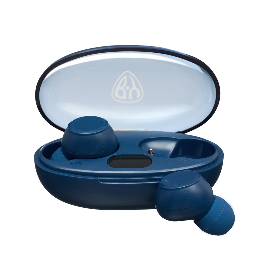 Наушники беспроводные TWS BY Wave, 30/200 mAh, BT:5.3, синий - #3