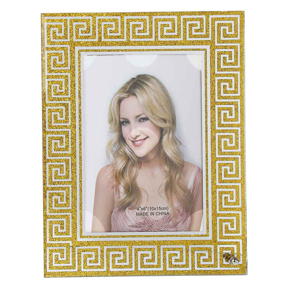 Фоторамка стеклянная 10х15см, 4 дизайна - #3