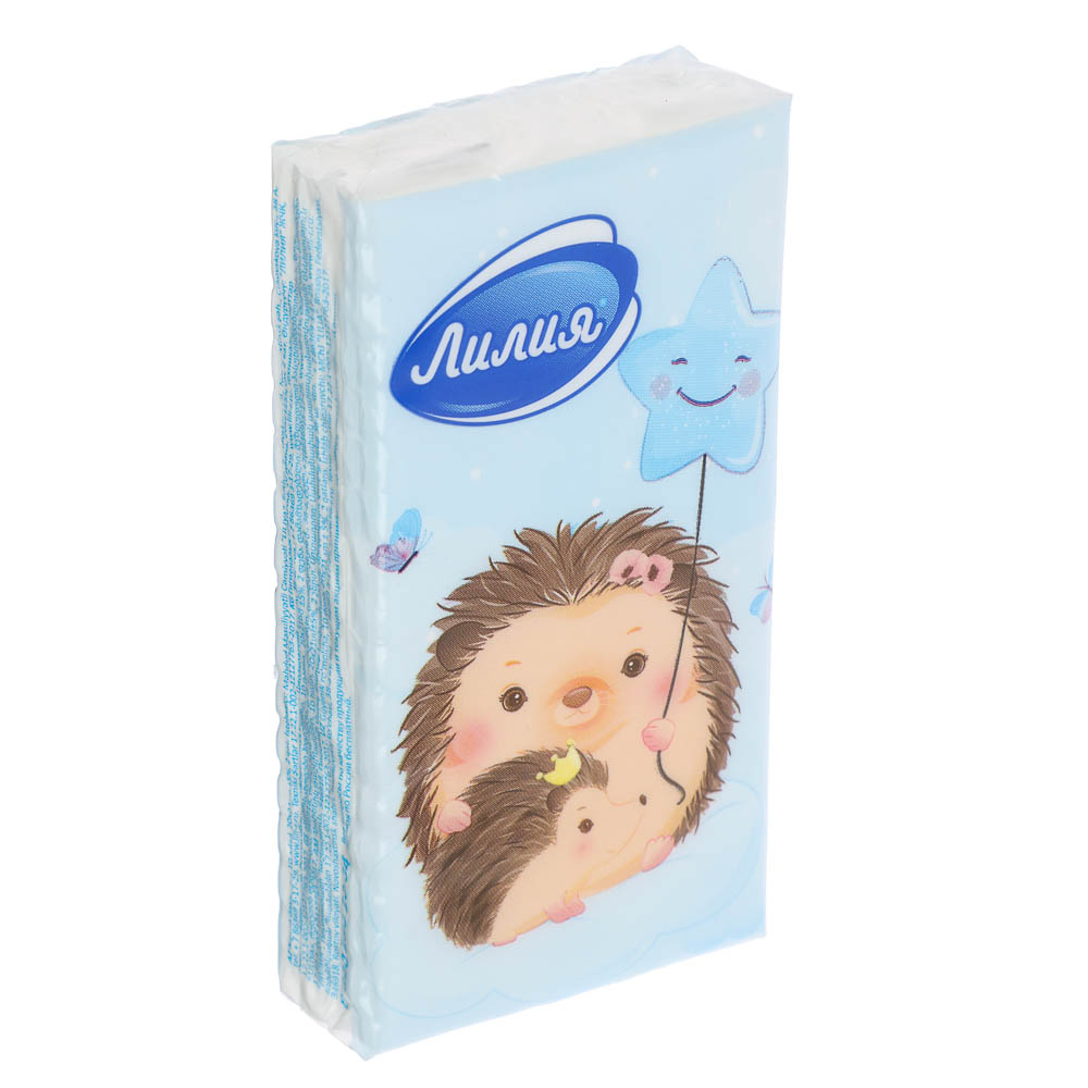 Платочки бумажные Лилия, 2 слоя, 10шт - #3