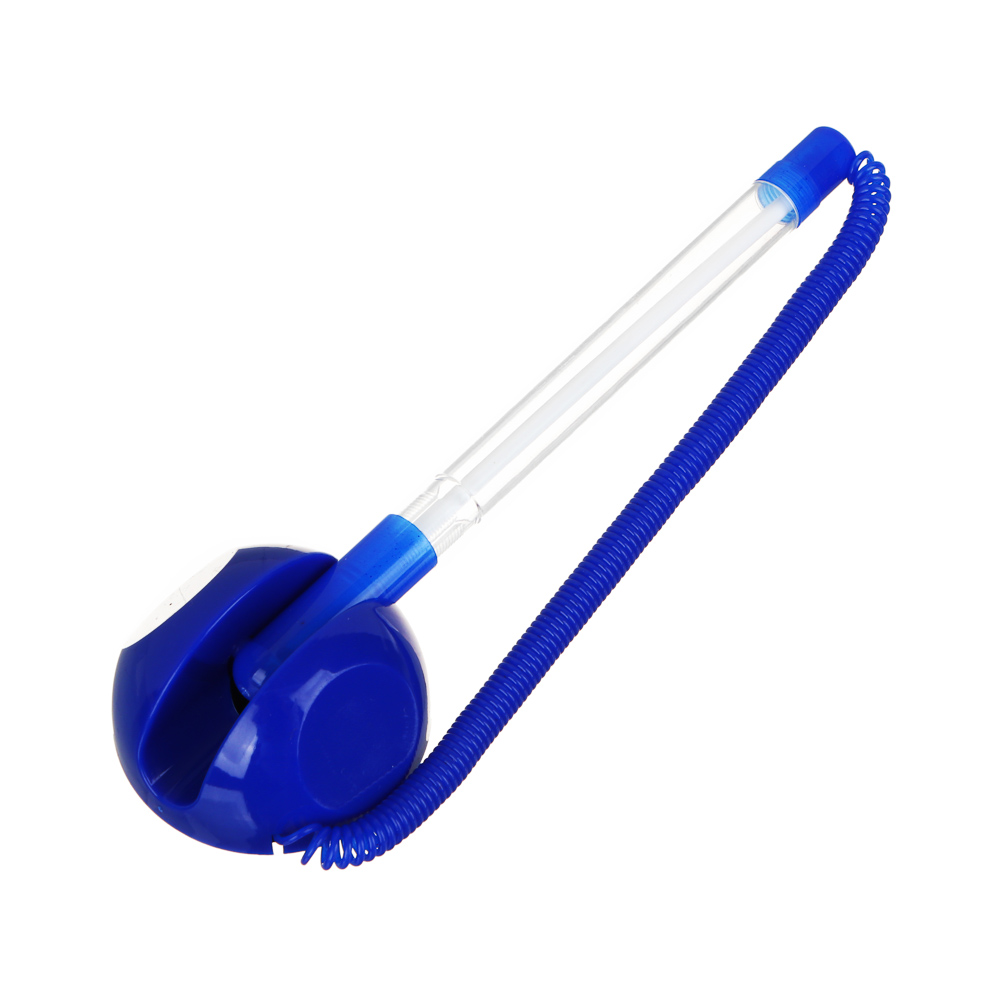 Ручка шариковая настольная ClipStudio синяя, наконечник 0,7 мм, синий корпус - #3