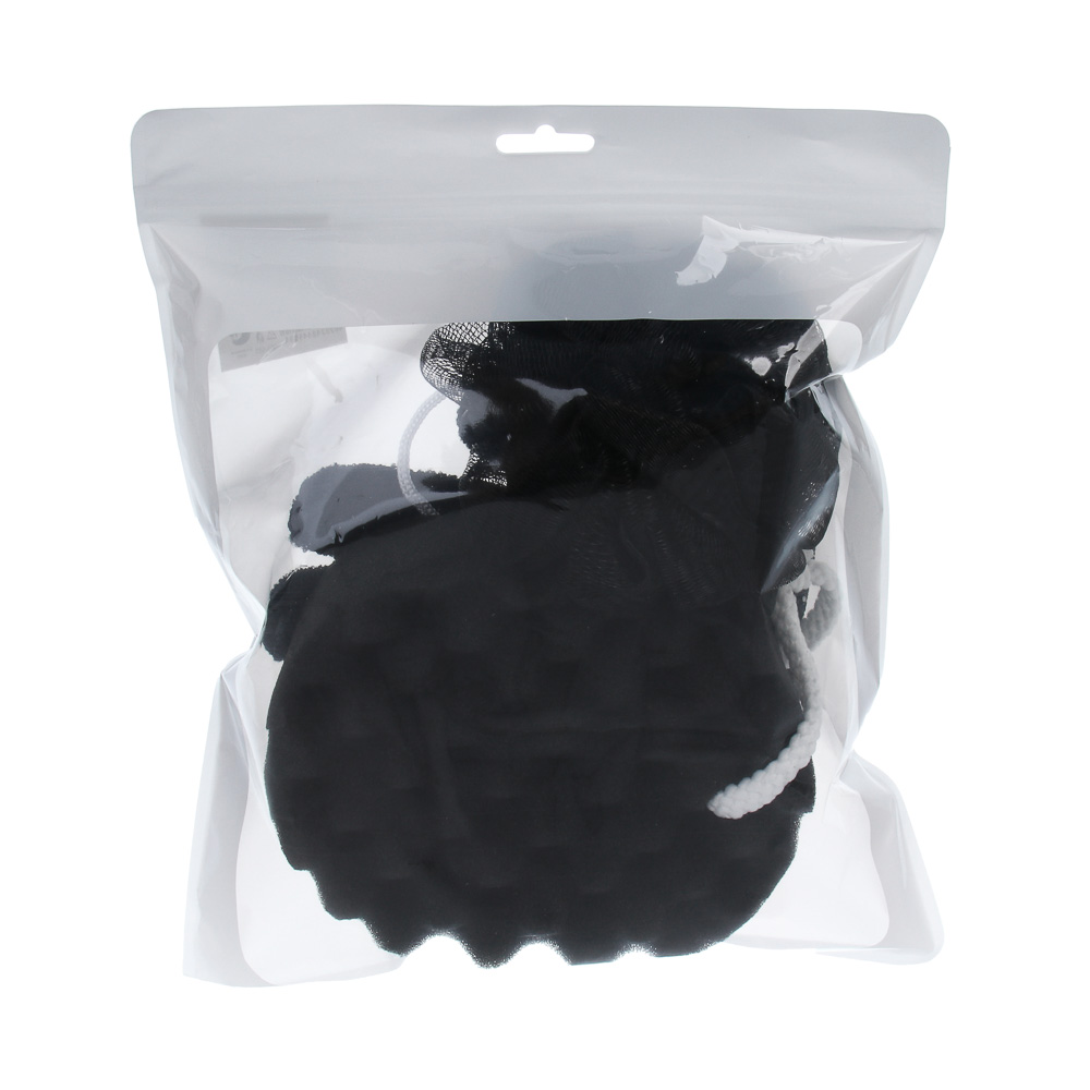 ЮL Набор 3 штуки: губка поролон, перчатка скрабер, мочалка шар, 2 цвета, МС24-09 - #11