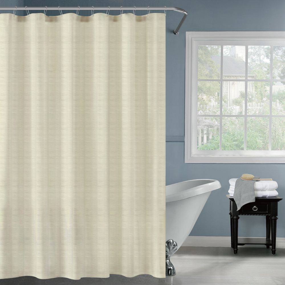 Штора для ванной 180х200см SWANNY, CREAM5, экрю, полиэстер, SWC-80-24-CRM - #7