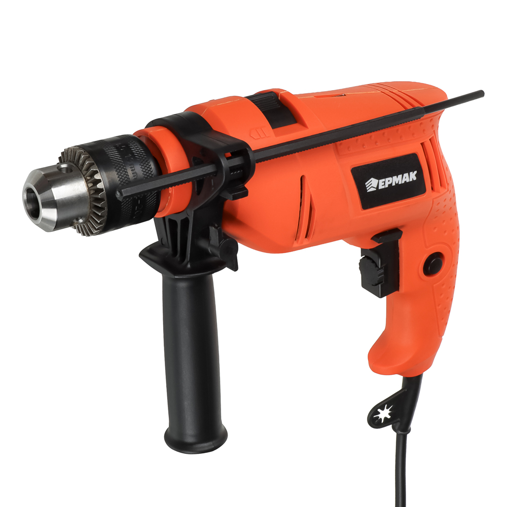 ЕРМАК Дрель ударная электр ДУ-650, 500Вт, 13мм, 0- 2900 об/мин, рег. скорости, реверс. - #7