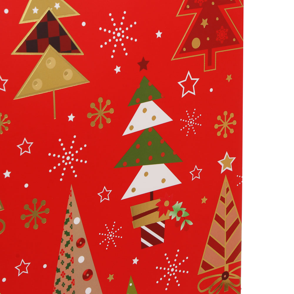 Пакет тм СНОУ БУМ подарочный, 26x32x10см, тиснение, бумага, арт.20, 4 дизайна - #3