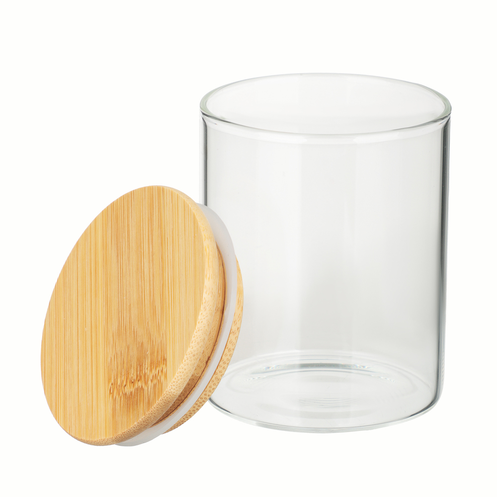 VETTA ЭКО Набор банок для специй, 4шт., 190мл,стекло, бамбук - #4