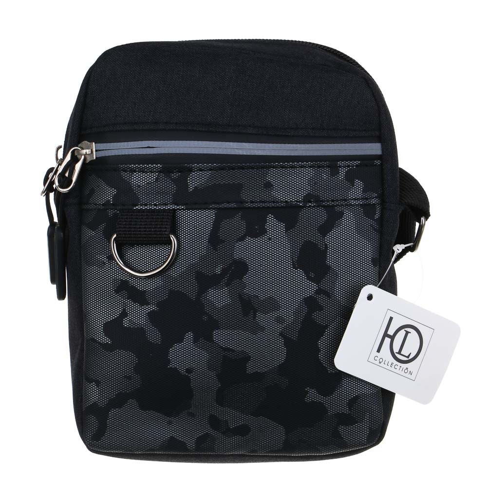 Сумка мужская на длинном ремне тм ЮL Глео, ПЭ, 18х14х6см, 2 дизайна,2 цвета, КЖС24-06 - #6