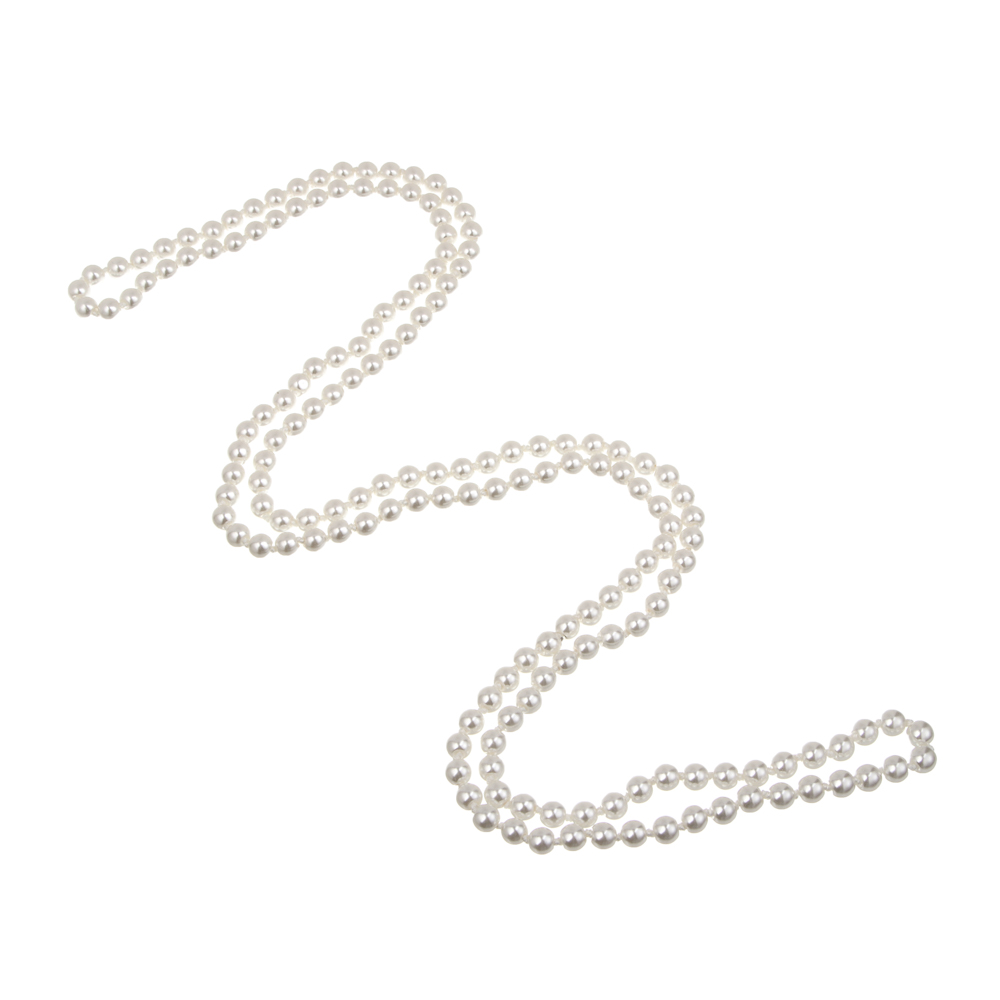 Бусы на шею 150см, стекло, БЖ25-18 - #1