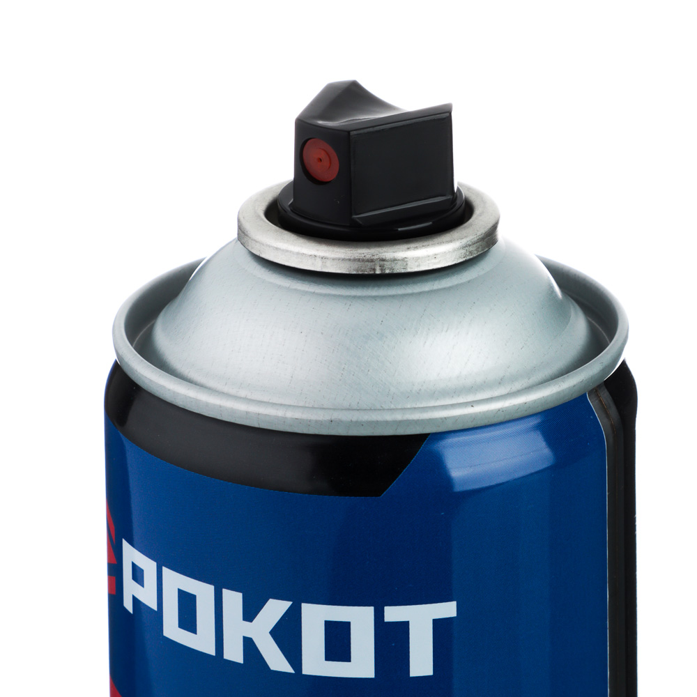 РОКОТ Краска аэрозоль 400мл, черная, глянцевая - #3