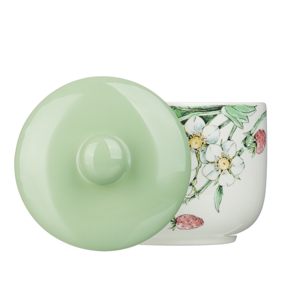 MILLIMI Земляника Сахарница, 11х11см, 500мл, керамика - #4