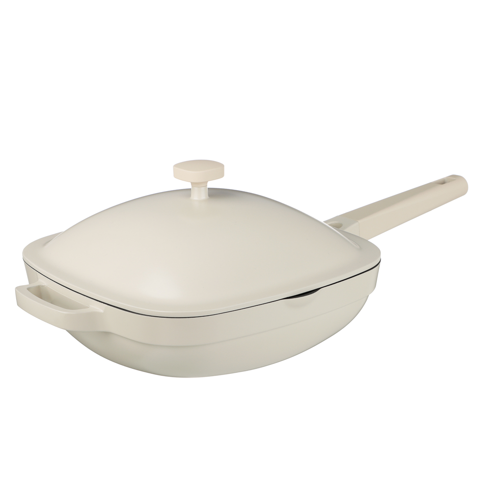 SATOSHI Мулон Сотейник с крышкой литой, 3,7л, d26см, антипригарное покрытие, индукция - #1