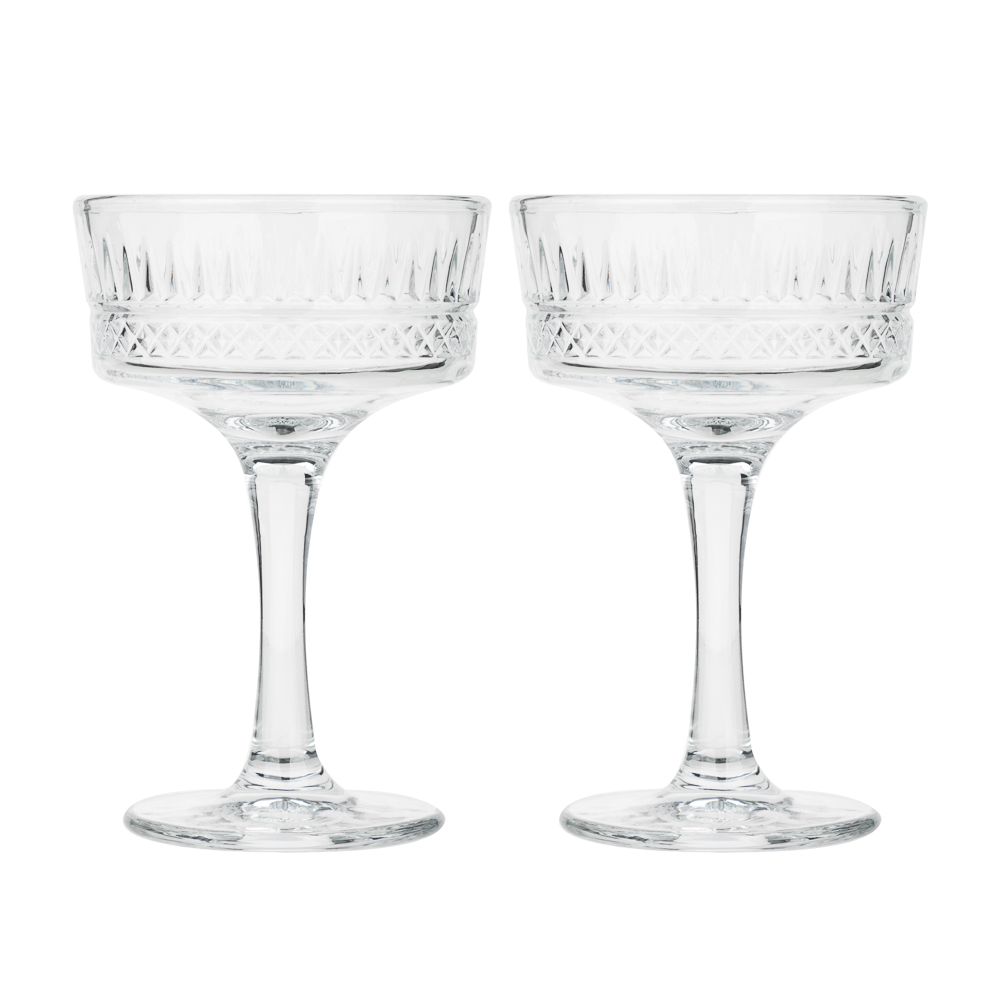 MILLIMI Набор бокалов Бенэ элегант, 2 шт, 250 мл, стекло - #1