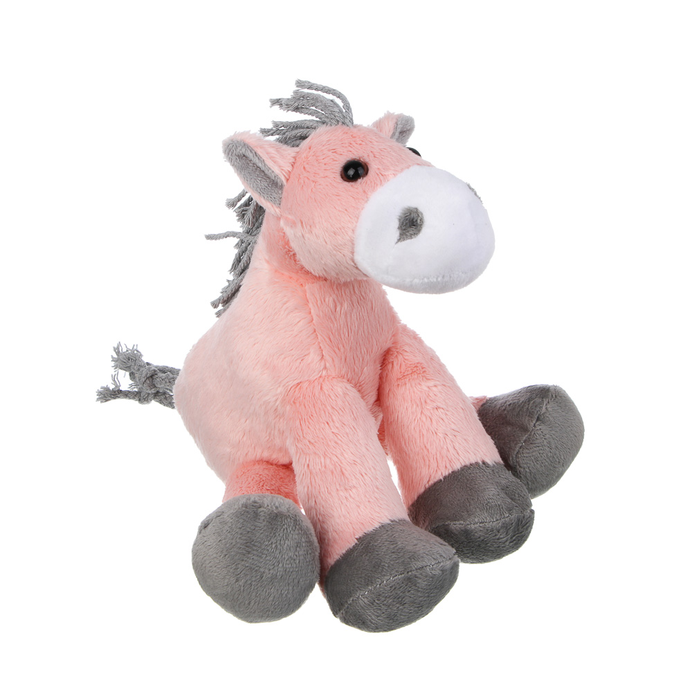 СНОУ БУМ Мягкий сувенир Лошадка 20x11x18 см, полиэстер - #2