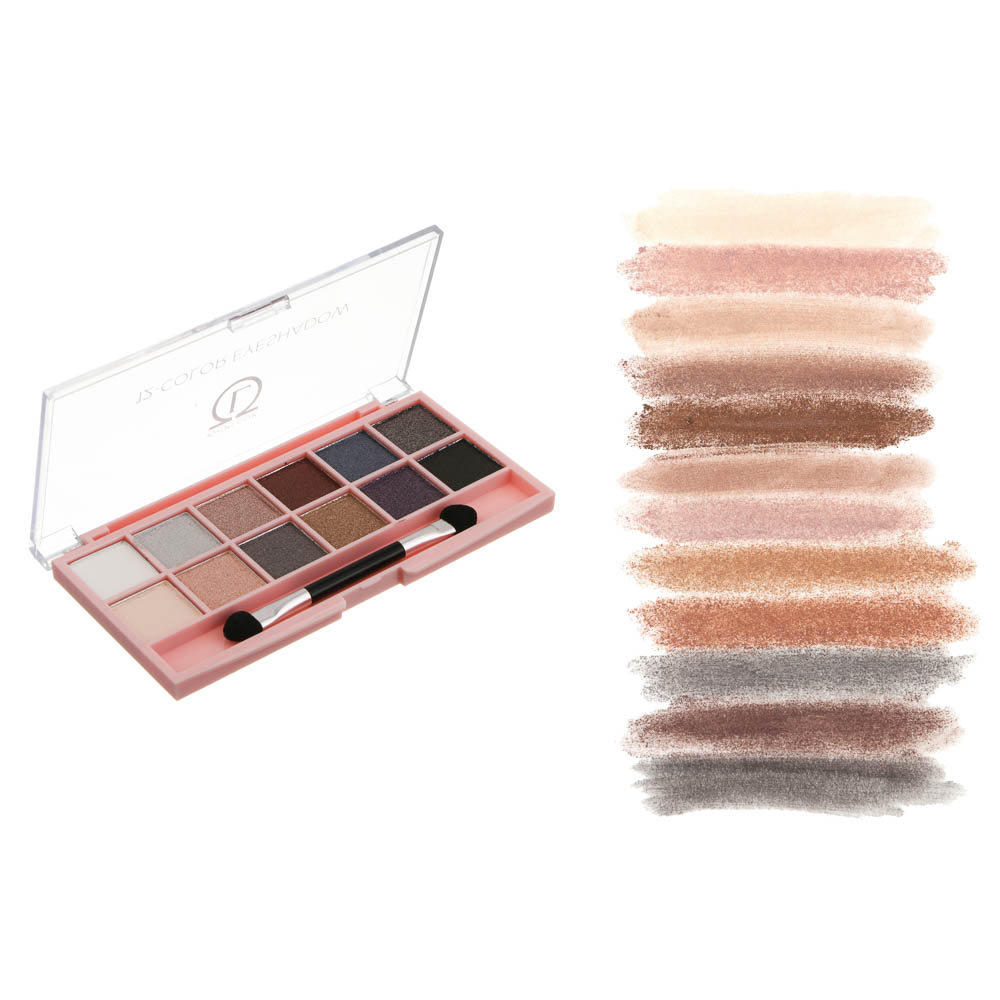 Тени 12-ти цветные тм ЮНИLOOK, 14 г - #4