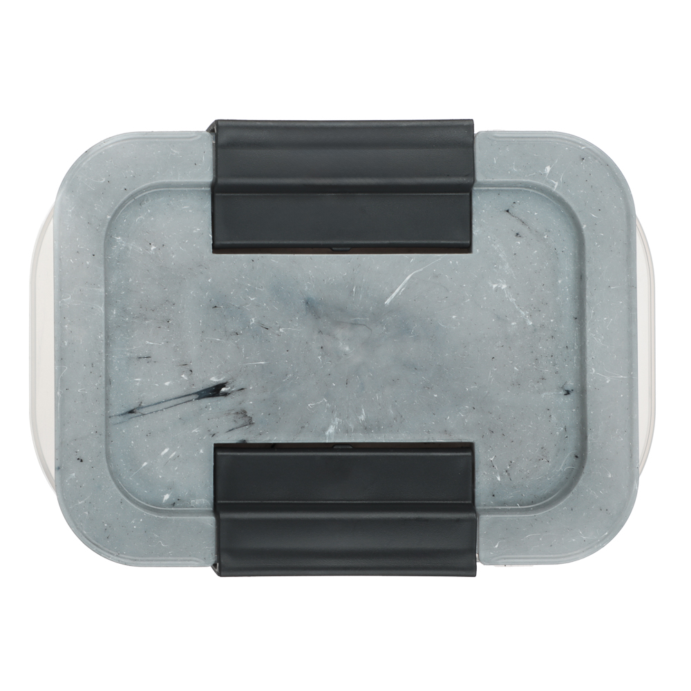 Контейнер герметичный с защелками для сыпучих продуктов 1500мл, пластик - #7