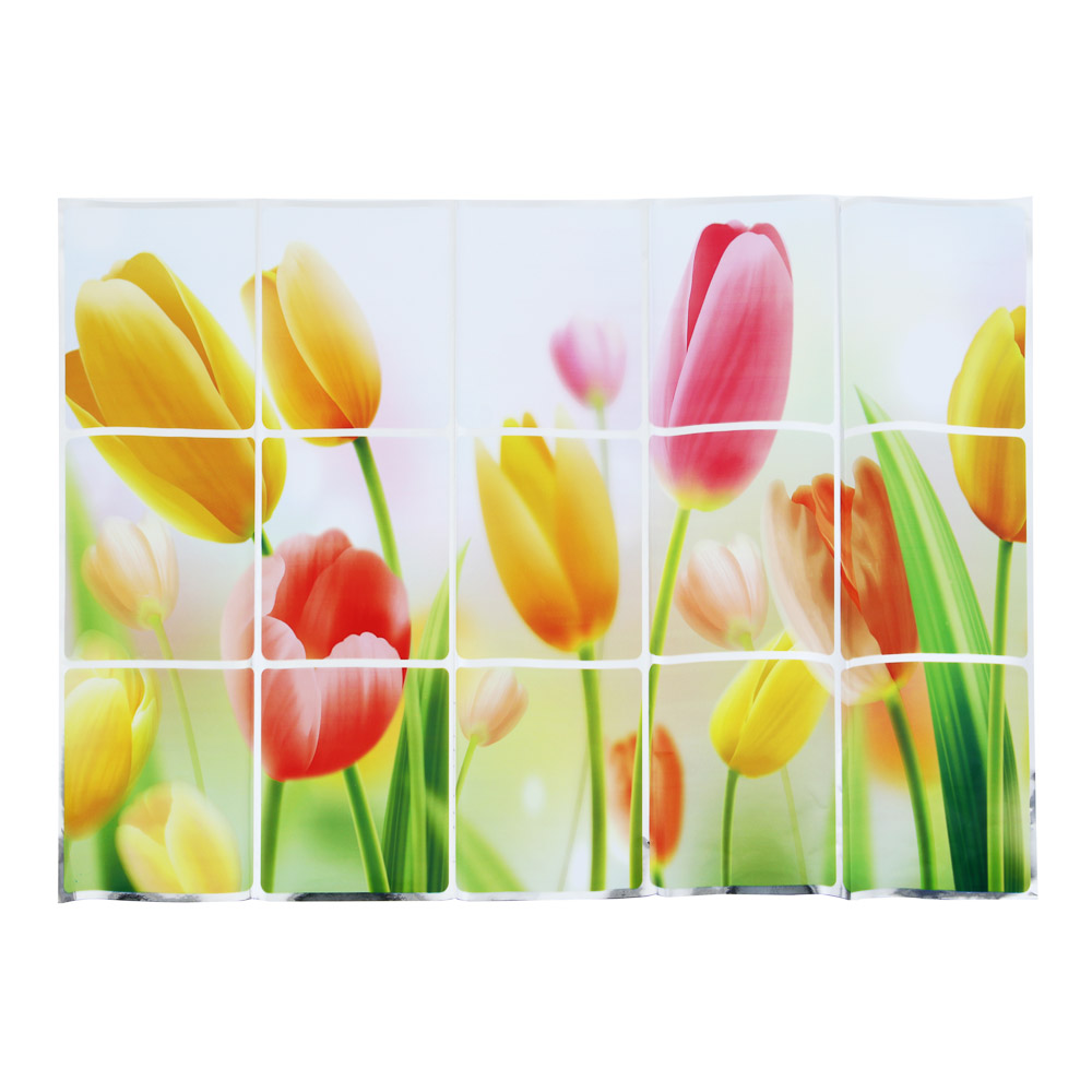 VETTA Наклейка на кафель, ПВХ, 45х75см, 6 дизайнов - #2