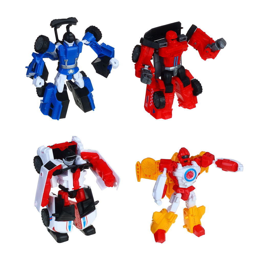 ИГРОЛЕНД Игрушка в виде машины с трансформацией, ABS, 15,8х8,5х7 см - #2