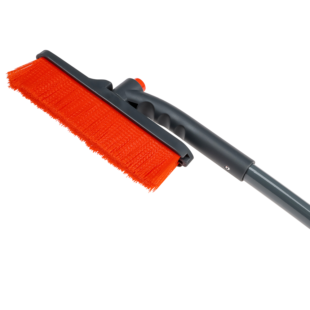 ЕРМАК Щетка для уборки снега со скребком, поворотный механизм, 61 см - #3