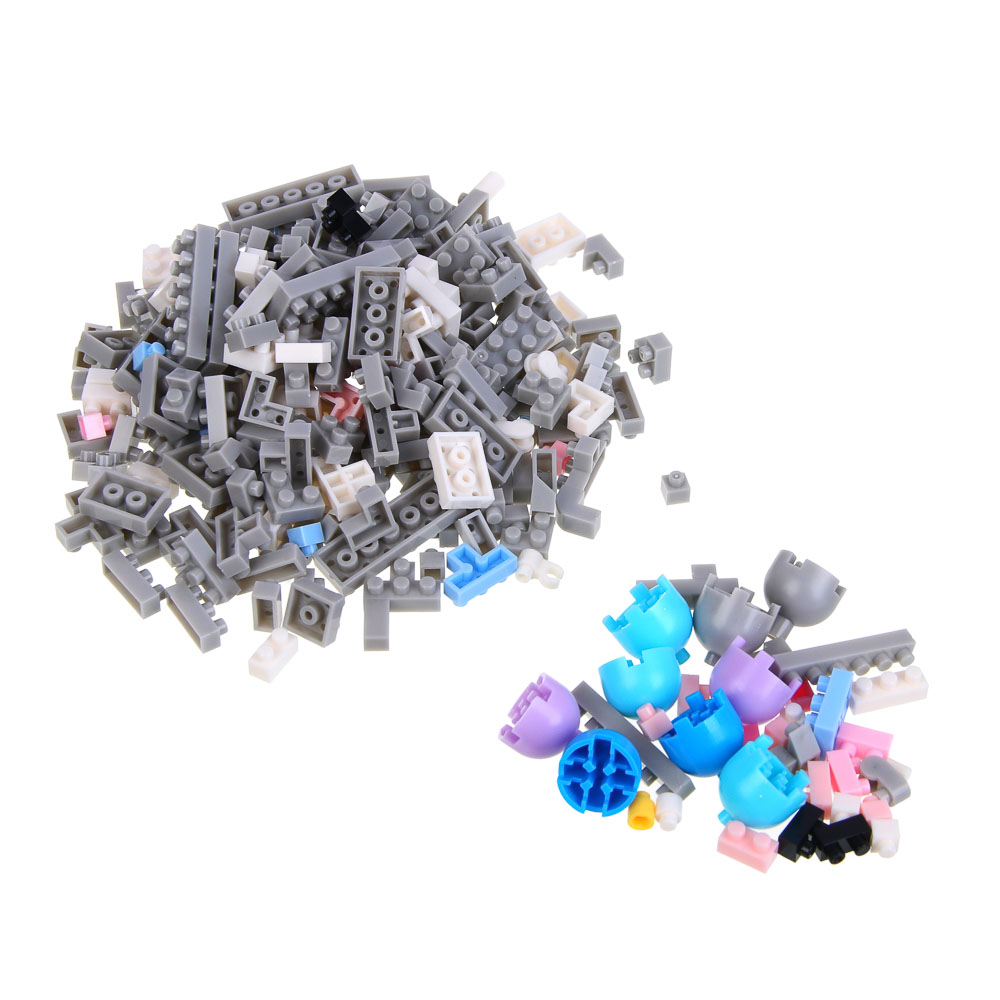 Конструктор мини 3D "Любимчик" домашние животные, 238-284 дет. ABS, 8х4,5х11,5см, 12 видов - #3