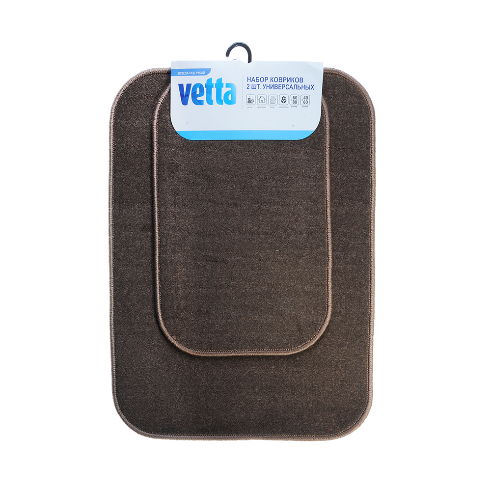 Набор ковриков Vetta, 2 шт, 60х80 см/40х60 см - #4