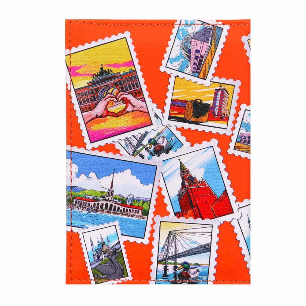 Рыжий Travel Обложка для паспорта, ПУ, 13,7х9,6см, 1 дизайн - #3