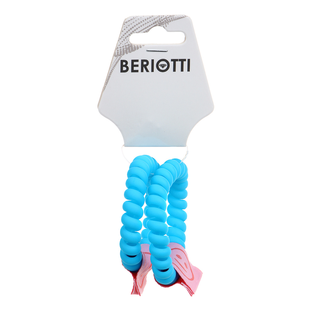 Набор резинок-спиралек Beriotti "Смайлы", 2 шт - #5