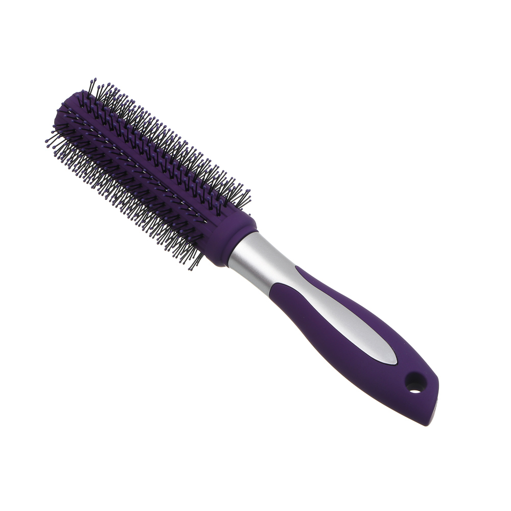 ЮНИLOOK Расческа-брашинг, пластик, силикон, 23,5см, 2 цвета - #6