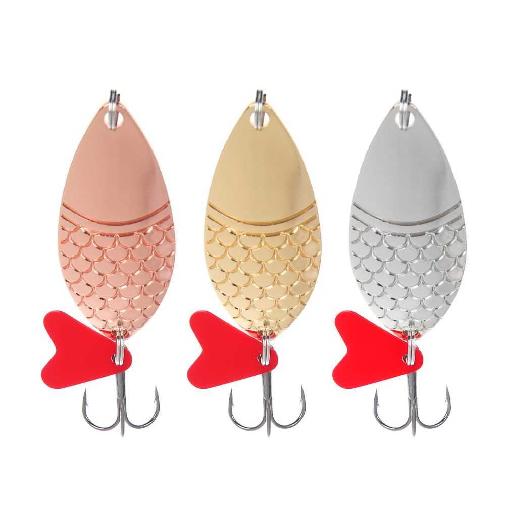 Блесна колеблющаяся "Спун" тм AZOR FISHING, 21 гр., 3 цвета - #1