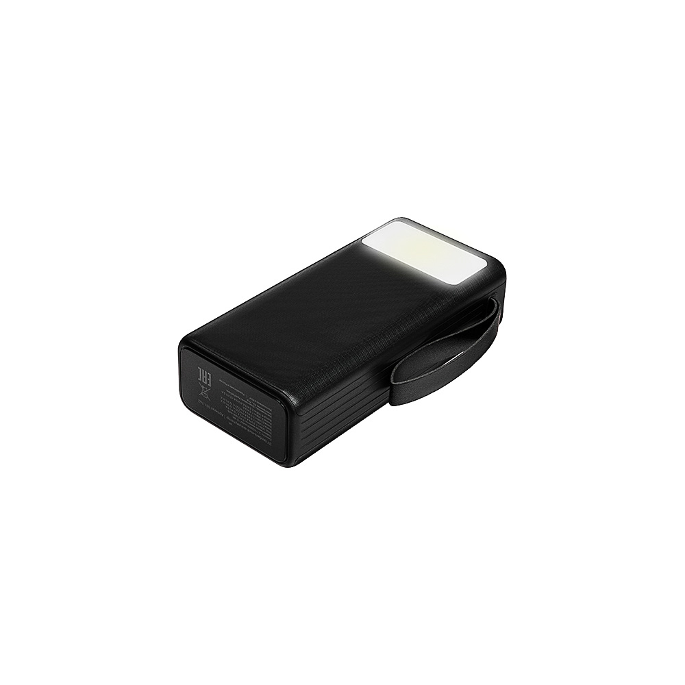 Аккумулятор мобильный BY 30000мАч, 2xUSB-A, 2xUSB-C, 20W, 3A, цифровой индикатор, пластик, чёрный - #6