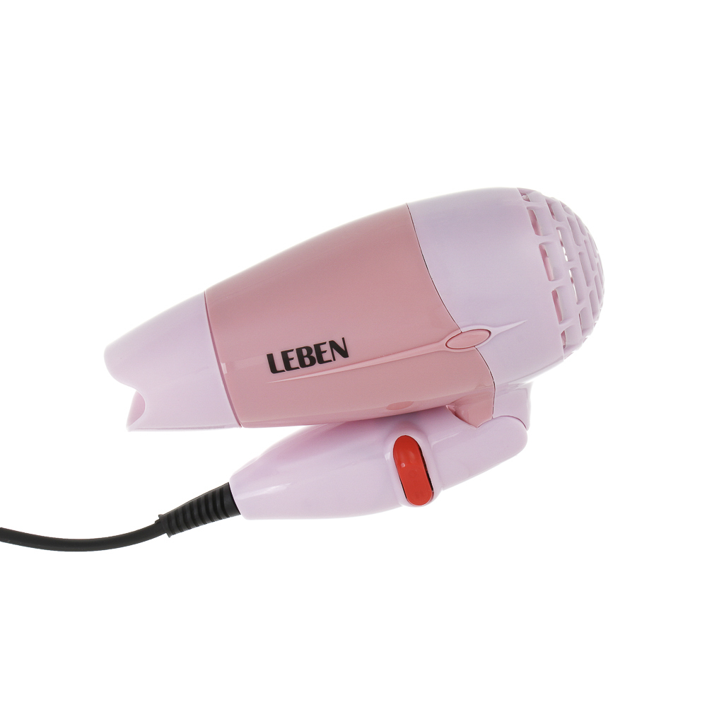 LEBEN Фен для волос дорожный 500Вт, 2 скорости - #5