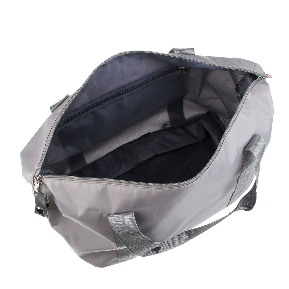 Сумка дорожная с расширением на молнии, полиэстер, 55х44х23см, 3-5 цветов - #5