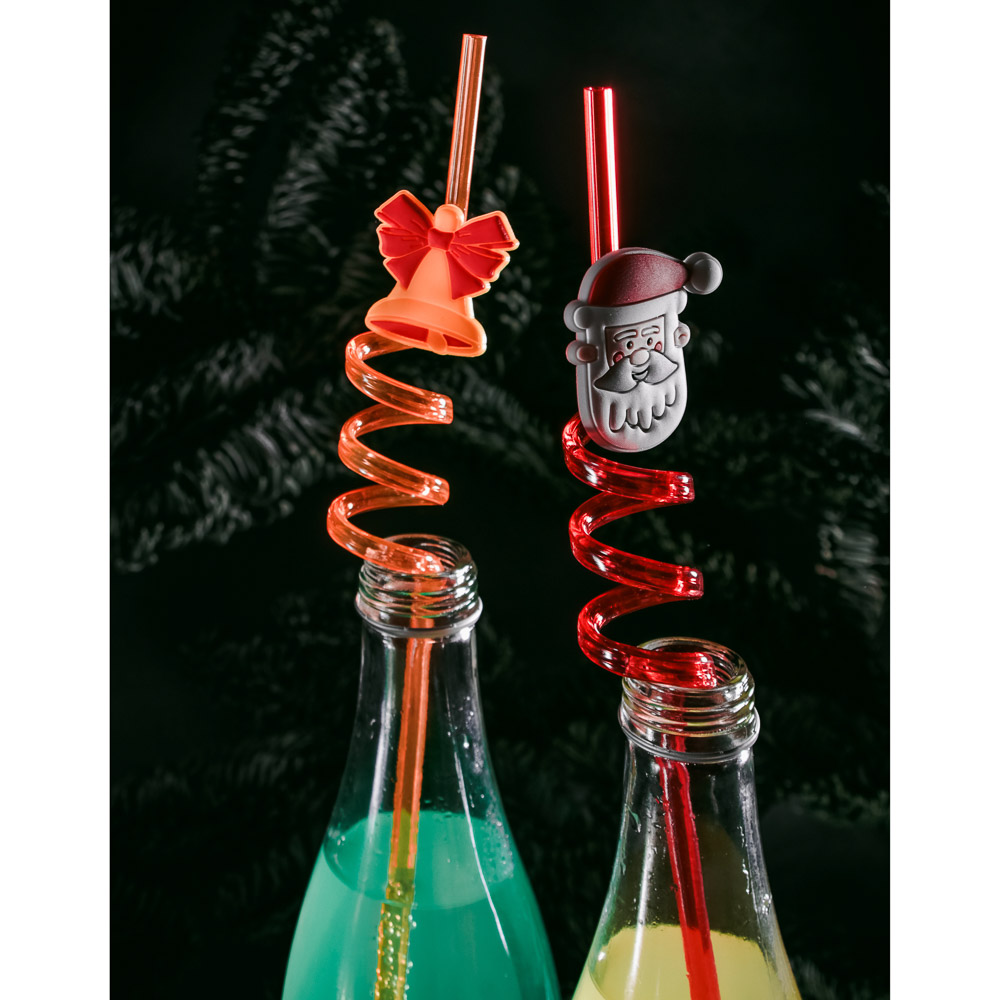 Трубочки для напитков Сноубум "Новогодние" - #4