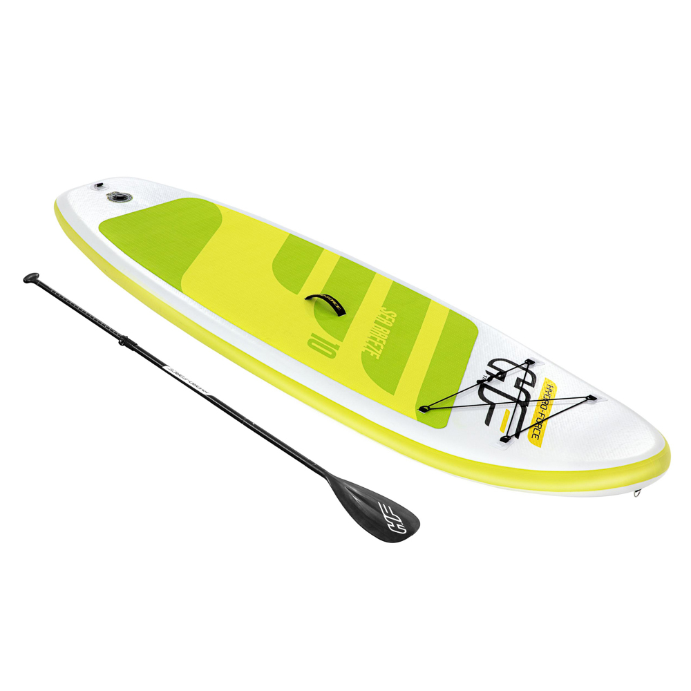 BestWay SUP-доска СИ-БРИЗ весло, руч. насос, рюкзак, трос, плавник) 3,05м*84см*12см, 65340 - #1