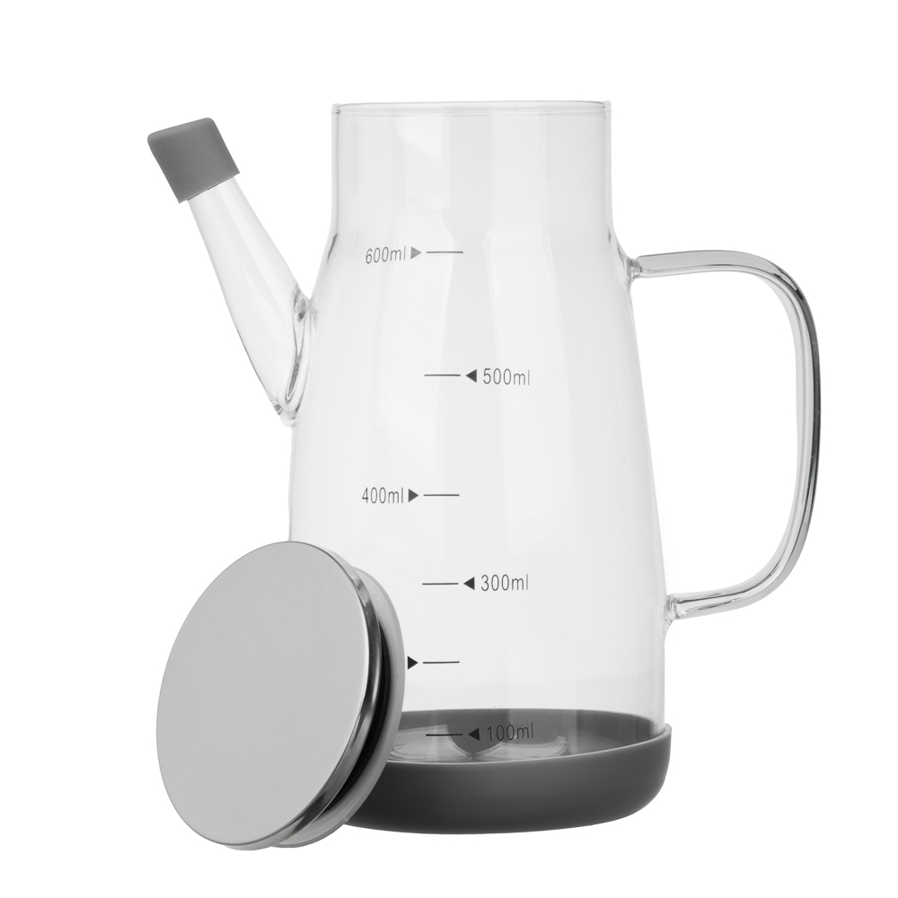 VETTA Кувшин для масла/уксуса, 600мл, стекло, силикон, металл, пластик - #5