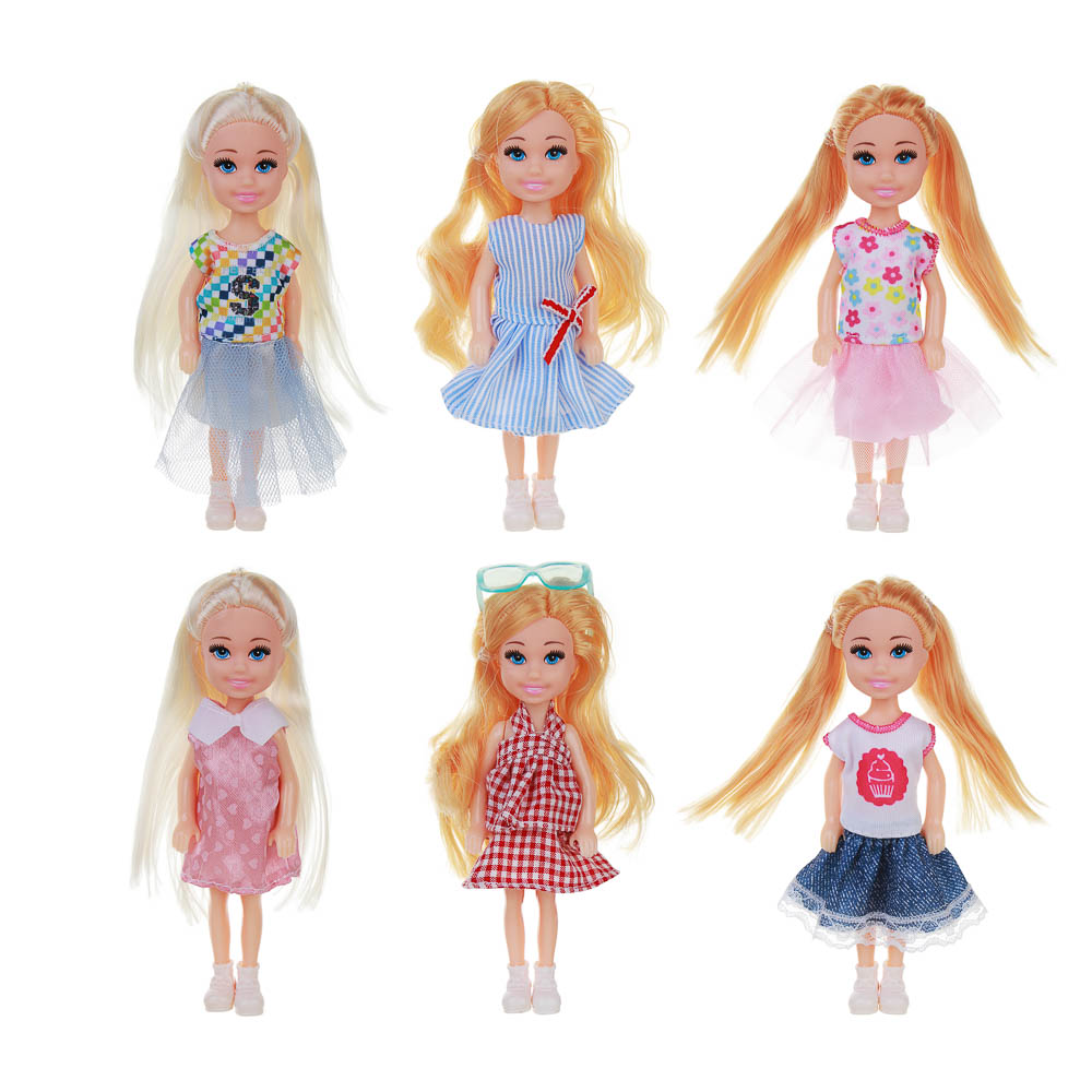 ИГРОЛЕНД Кукла в рожке 15 см, PVC, ABS, 9х3,5х17,5 см, 6 диз. - #2