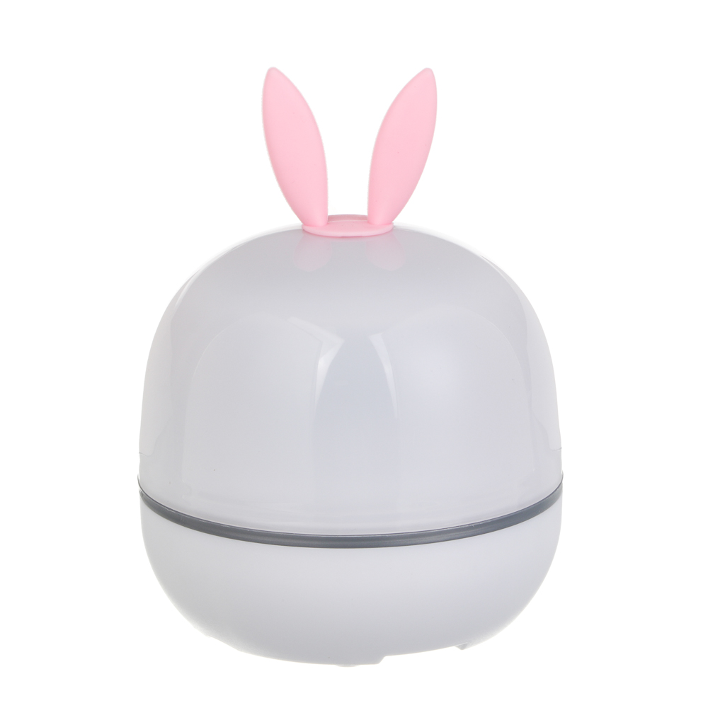 Светильник-ночник проектор BY Зайка, 6 проекций, акб. 1200mAh, USB 5В, белый - #5