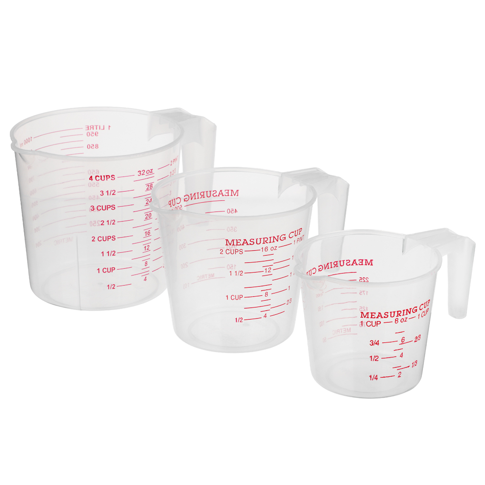 Набор мерных стаканов 250/500/1000мл - #1