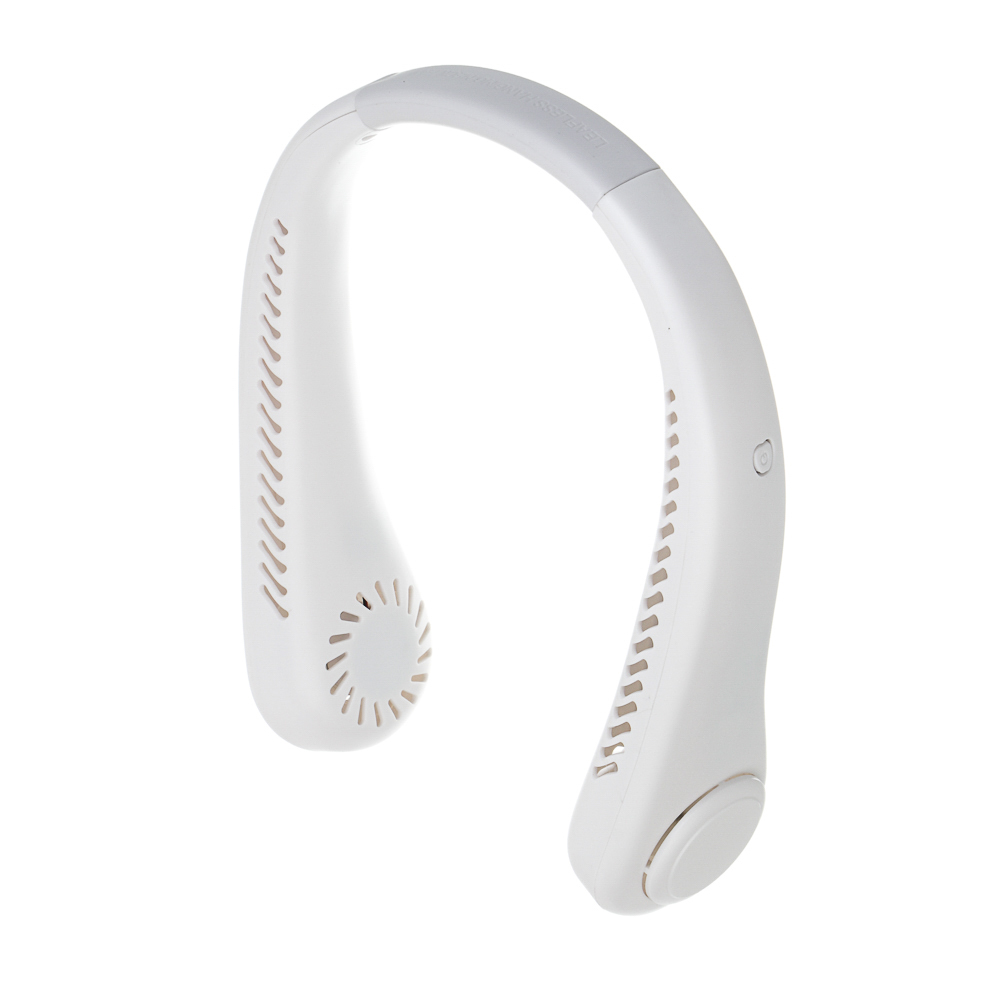 Вентилятор на шею тм LEBEN, 3.7в/500мАч, белый - #7